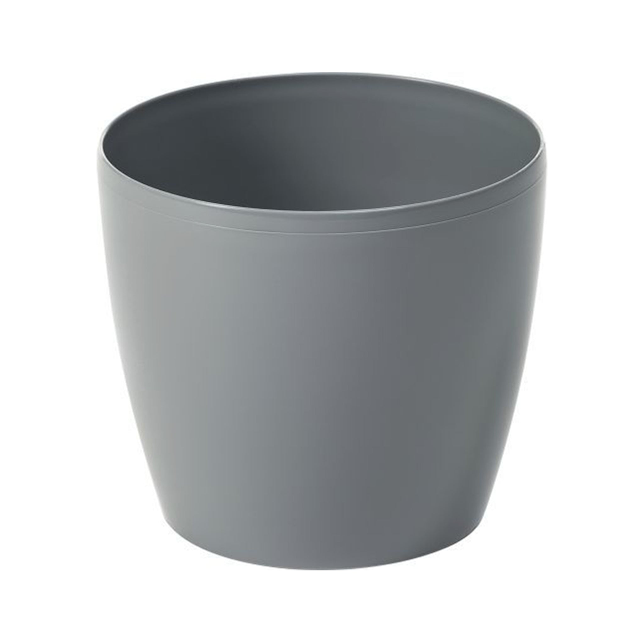 Pearl White or Grey Glossy Plant Pot 15.5cm