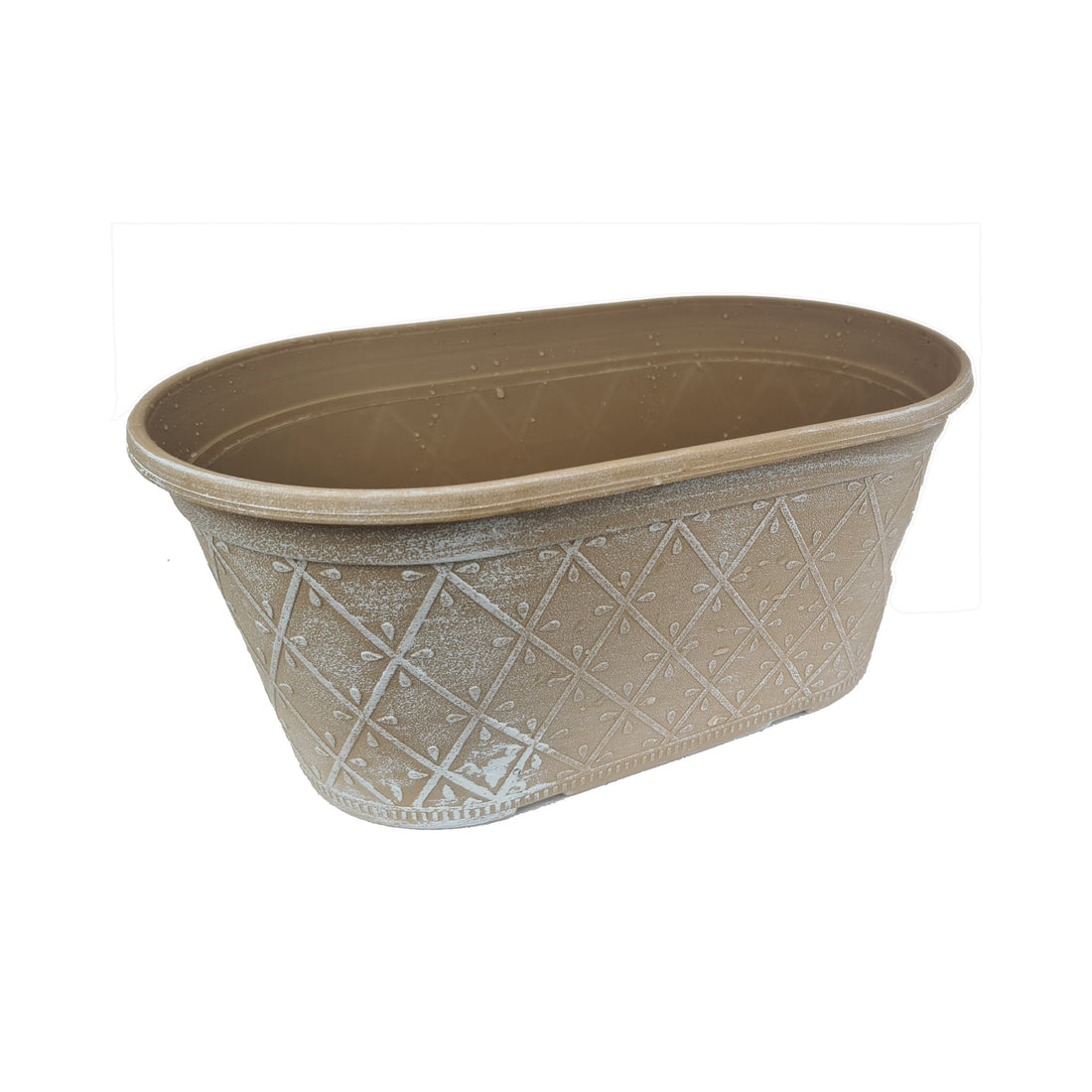 Prisma Planter powdered ginger 30cm